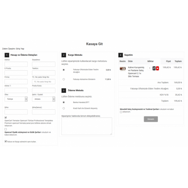 Teksayfa Ödeme Modülü