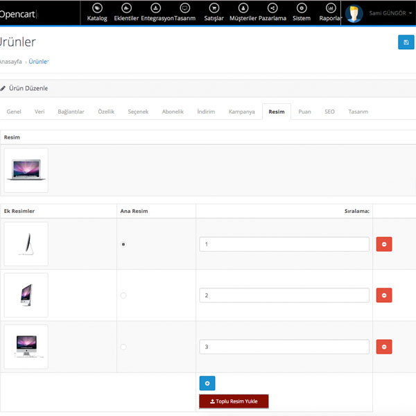 Toplu Resim Yükleme Modülü