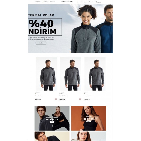 Php E-Ticaret Paketi Blacks