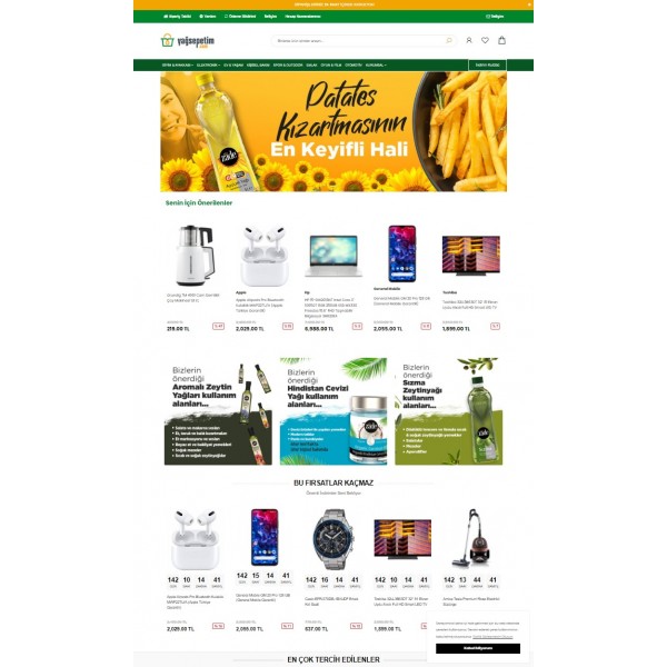 Php E-Ticaret Paketi Gida