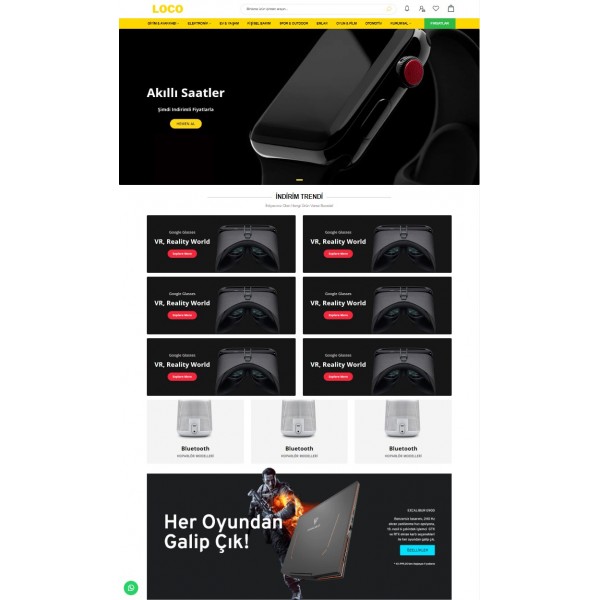 Php E-Ticaret Paketi Loco