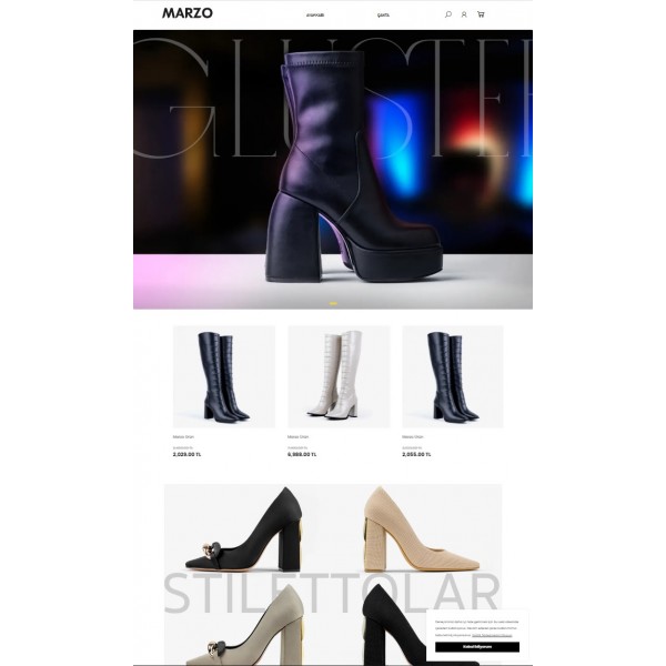 Php E-Ticaret Paketi Marzo