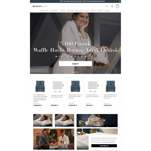 Php E-Ticaret Paketi Penelope