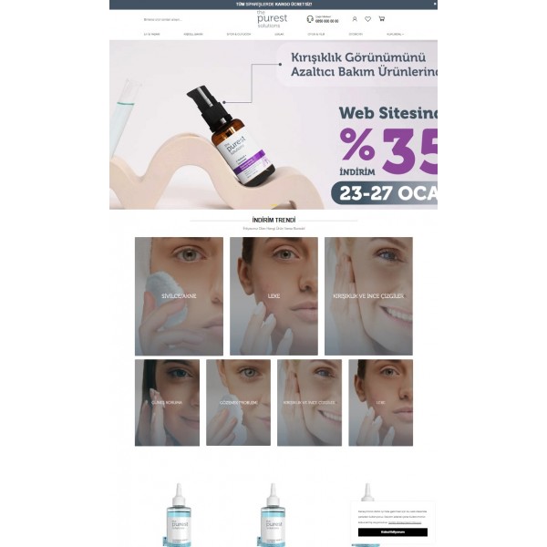 Php E-Ticaret Paketi Purest