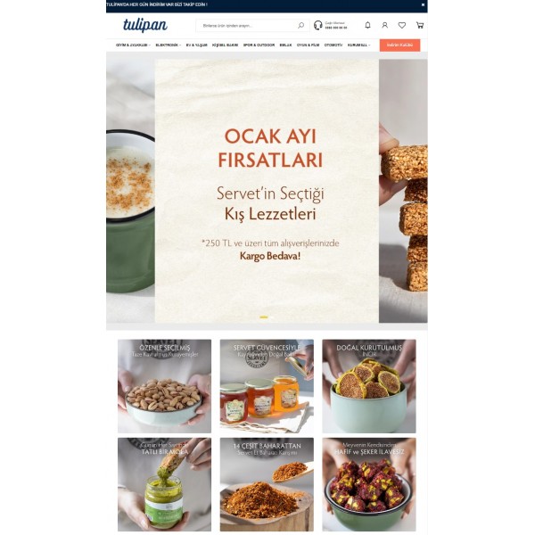 Php E-Ticaret Paketi Tulipan